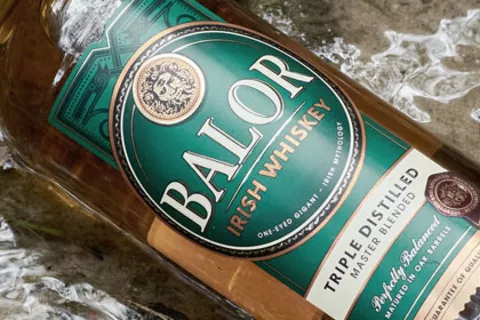 Zdjęcie butelki BALOR Blended Irish Whiskey – nowość